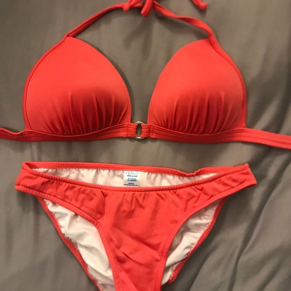 Venus Coral Enhancer Push Up Triangle Bikini - Picture 2 of 2